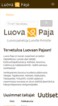 Mobile Screenshot of luovapaja.fi